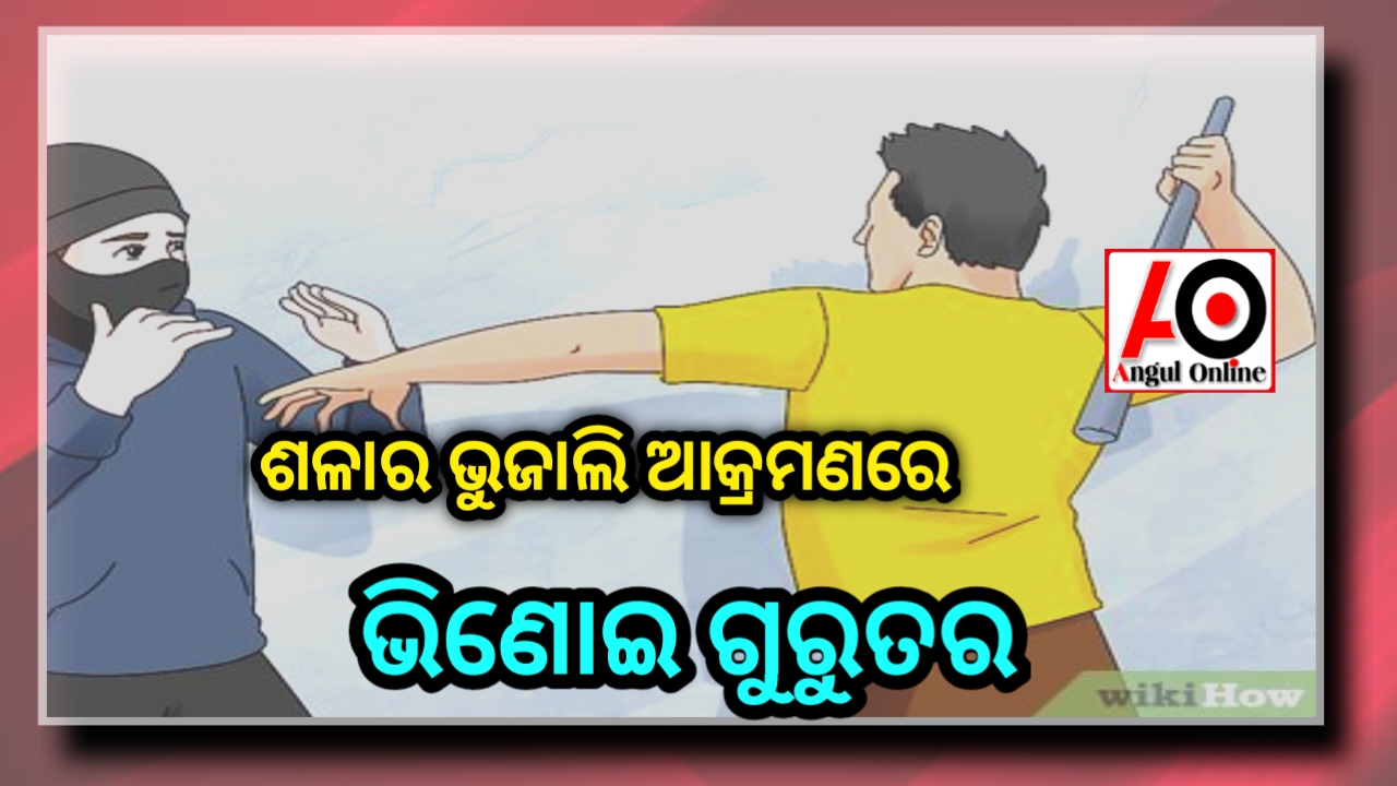 ଶଳାର ଭୁଜାଲି ମାଡ଼ରେ ଭିଣୋଇ ଗୁରୁତର