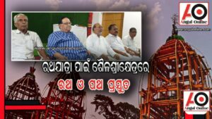 ଶୈଳ ଶ୍ରୀକ୍ଷେତ୍ରରେ ଦିନ ୨:୩୦ ରେ ହେବ ରଥ ଟଣା