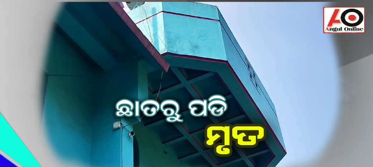 ଛାତରୁ ପଡି ଜଣେ ମୃତ